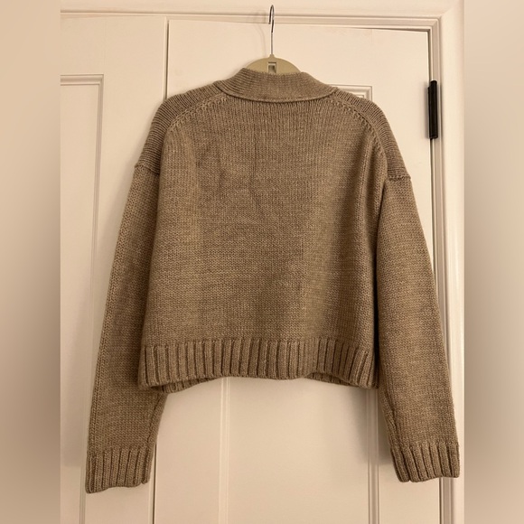 English Factory Women's V Neck Sweater Cardigan — NWT - Picture 9 of 11